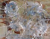 Cappucino Splash Abstract Painting by Dorothy Berry-Lound thumbnail