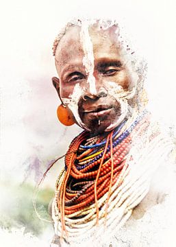 Karo tribe chief by Alex Neumayer