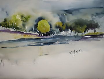 Bosrand van Rita Tielemans Kunst