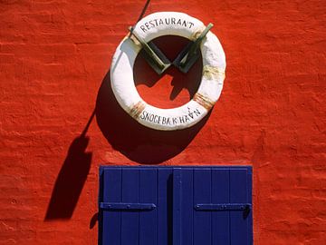 Fisherman's cottage at Snogebaek harbour by Matthias Stolt