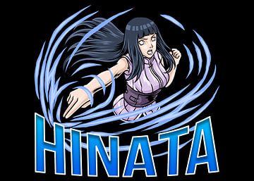 Hinata Hyuuga Anime by Adam Khabibi