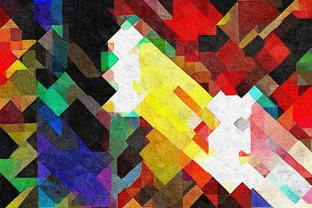 0213 - Verpixelte Diagonalen