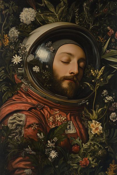 Sleeping Astronaut by Computer Dreams