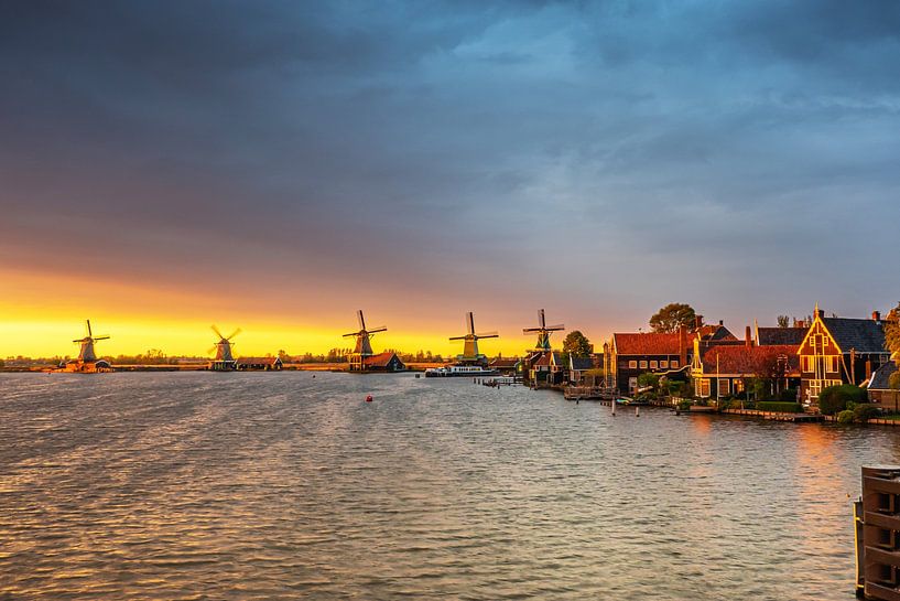 Zaanse Schans, Holland by Rene Jacobs