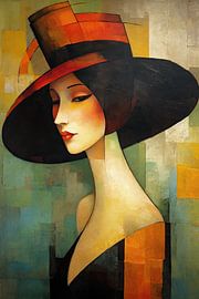 Modern Portrait by Eye catching paintings