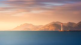 Sunrise over the bay of Cannes by Yannick Lefevre