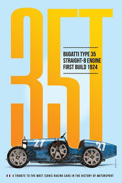 Bugatti Type 35 par Theodor Decker
