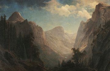 View in the Yosemite Valley, Albert Bierstadt