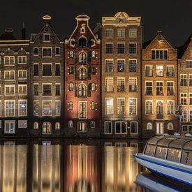 Grachtenpanden van Amsterdam van Yvs Doh
