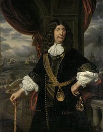 Portrait of Mattheus van den Broucke, Samuel van Hoogstraten