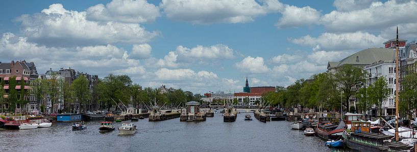 Panorama op de Amstel van Peter Bartelings