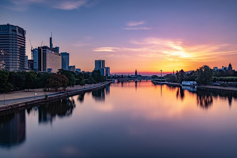 Frankfurt am Main Sunrise (Frankfurt am Main Sunrise) van 77pixels