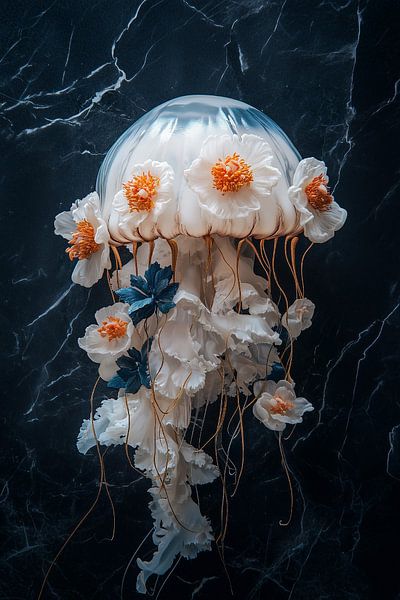 Méduse fleurie par Steffen Gierok