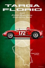 Ferrari 250LM, Targa Florio, Vintage by Theodor Decker