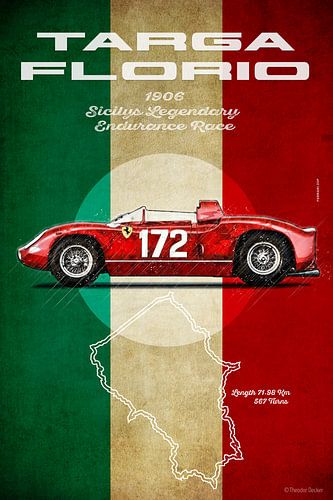 Ferrari 250LM, Targa Florio, Vintage