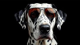 Portrait with sunglasses by Jean Pierre
