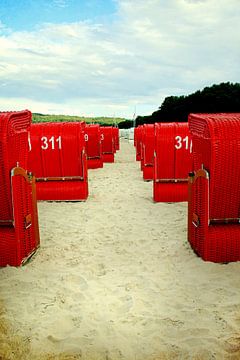 Fauteuil-cabine de plage 311 sur Roswitha Lorz