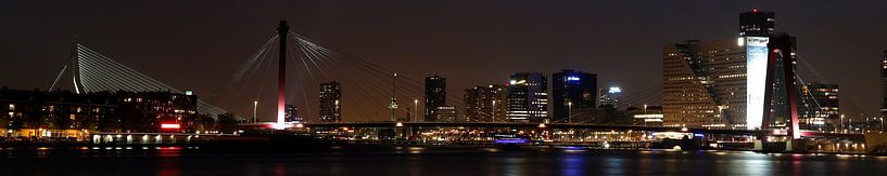 Skyline Rotterdam by Willem Vernes