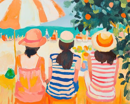 Frauen am Meer