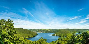 De Rursee in de Eifel van Günter Albers