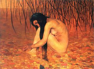 Félix Vallotton – Badende mit Schilf