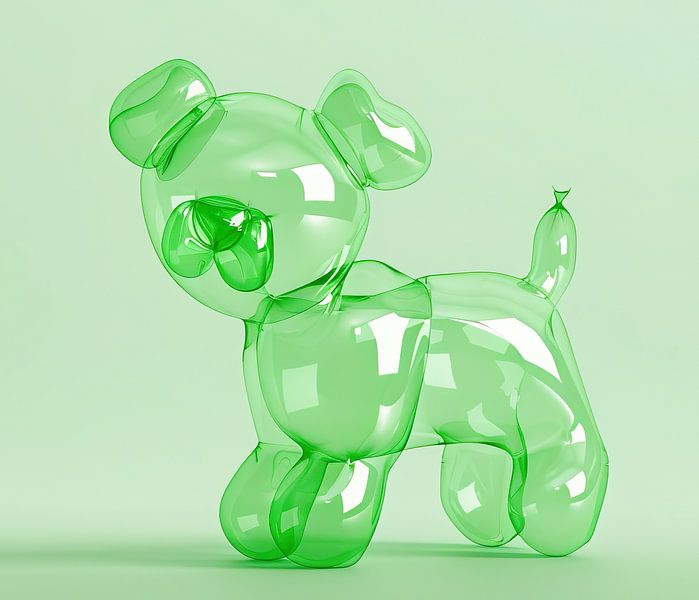 Ballon 9.8038 von OMG Art