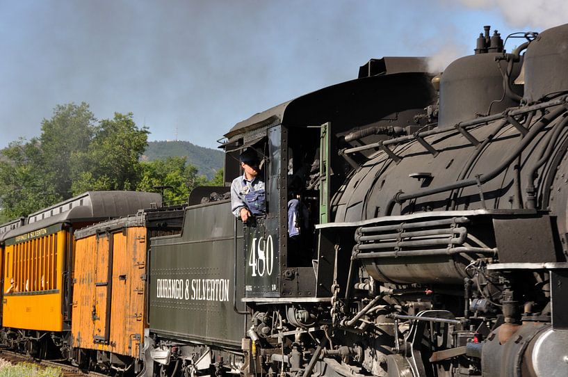 Stoomtrein Silverton by Fred van den Brink