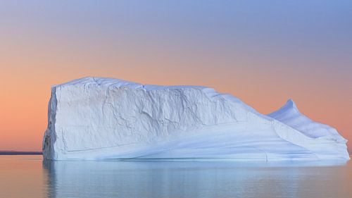 Sunset Hall Bredning, Scoresbysund, Groenland