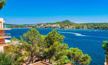 Uitzicht op zee van Santa Ponca, Mallorca eiland van Alex Winter