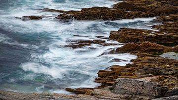 The rocky coast of Ireland by Roland Brack