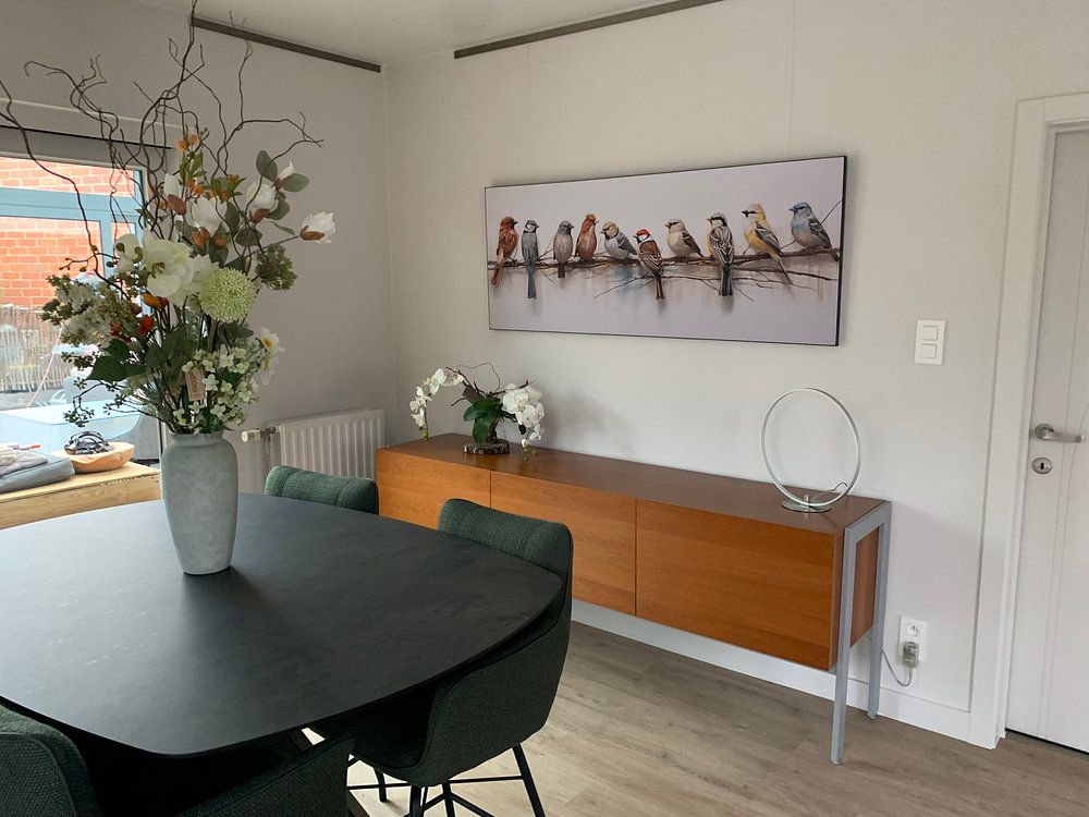 Vogelreihe  von Blickfänger Gemälde 