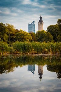 Leipzig in de herfst van Martin Wasilewski