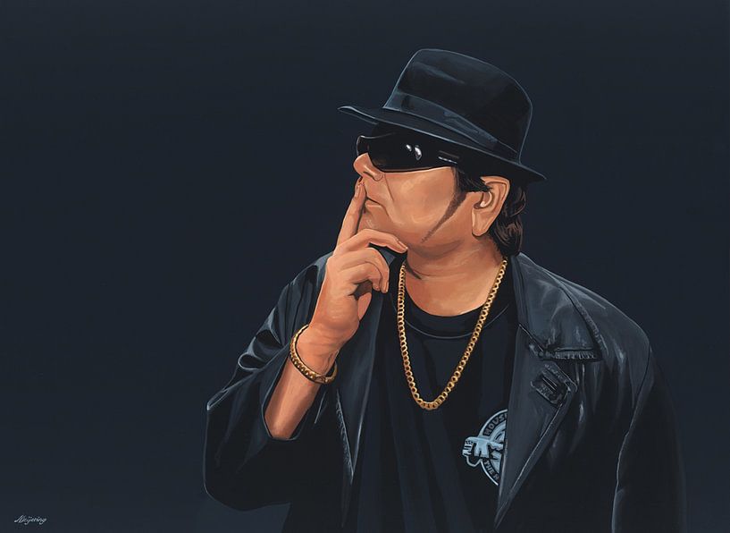 Andre Hazes Painting by Paul Meijering