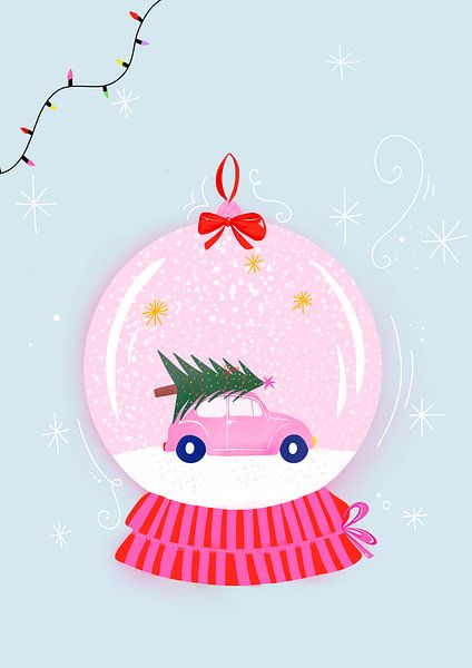 Snowglobe Pink by Baroo Bloom