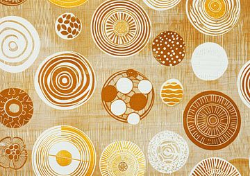 Abstract werk van Modern Collection