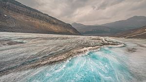 Athabasca Glacier Canada van Harold van den Hurk