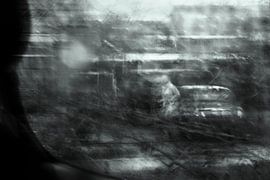 view through foggy window by Studio Boterkoek