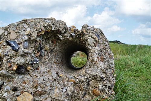 De Overblijfselen van Pointe Du Hoc