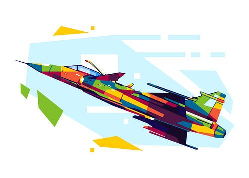 JAS 39 Gripen dans l'illustration WPAP