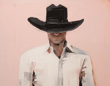 Man with hat by Artsy