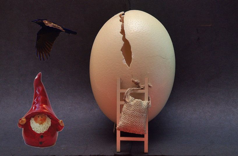 L'évasion de l'œuf par Edgar Schermaul