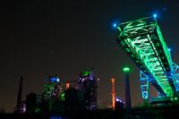 Hoogoven bij nacht