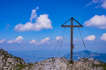 Croix du sommet, Alpes de l'Allgäu sur Walter G. Allgöwer