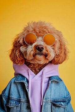 Goldendoodle by Poster Art Shop