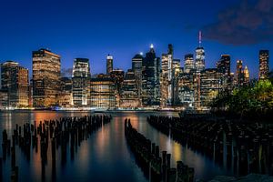 Skyline Manhattan New York van Ralf Linckens