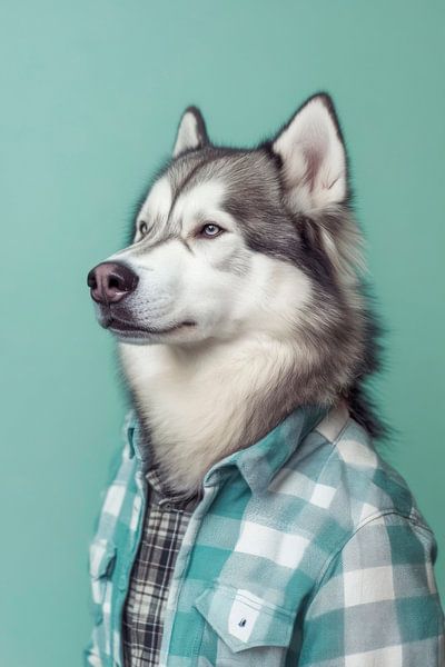 Alaska Malamute van Poster Art Shop