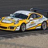 Gele Porsche 911 GT3 van Maurice de vries