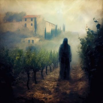 Entiteit op een wijngaard van Transmutation Art