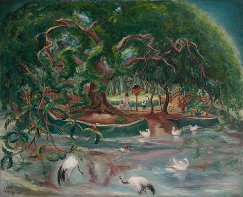 Tan Ting-pho, Chiayi-park (Benten-vijver), 1937