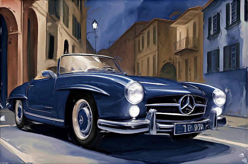 Mercedes 190 SL von DeVerviersBelgium